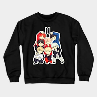 Chibi BTS Crewneck Sweatshirt